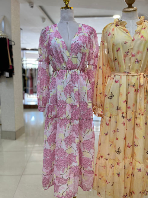 Summer Floral Long Sleeves